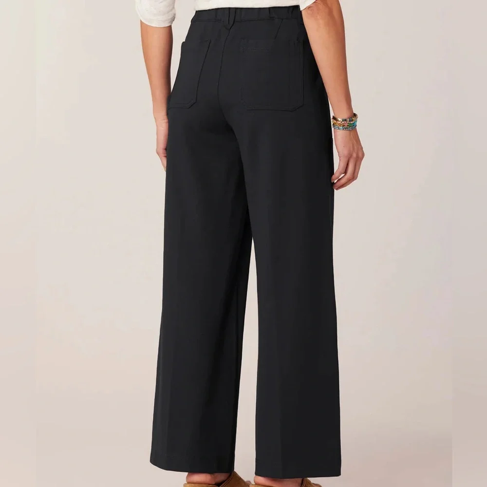 Democracy Black Wide Leg Pants - Picture 2 of 3